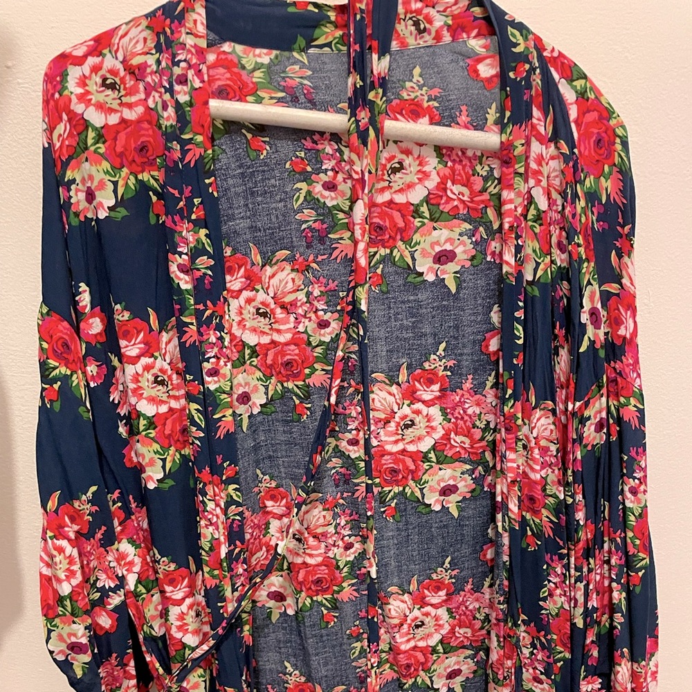 Cotton bridesmaid robe